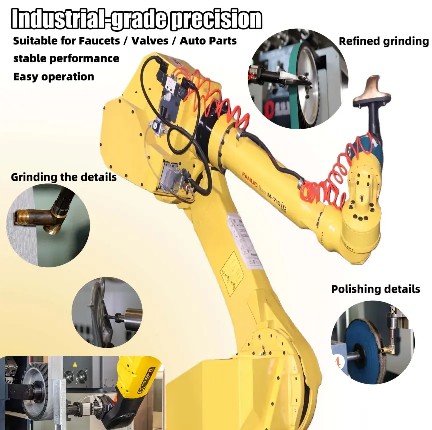 Robotic Polishing Equipment For Hardware Industry
