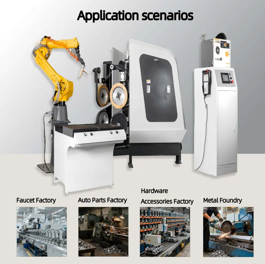 Robotic Polishing Equipment For Hardware Industry