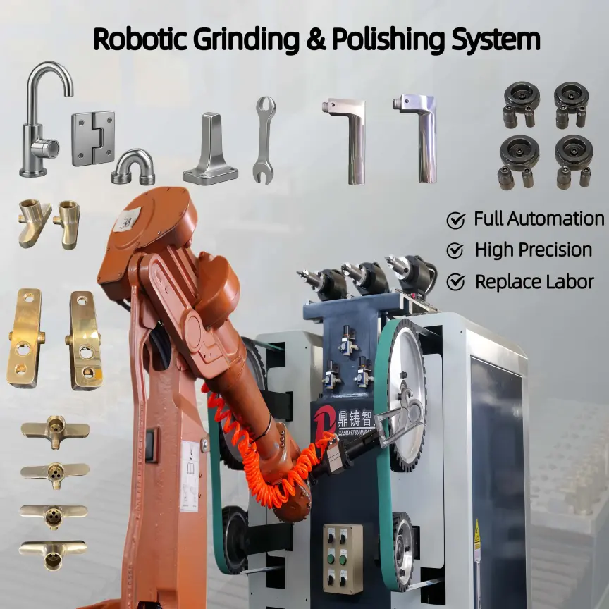 Robotic Polishing Equipment For Hardware Industry